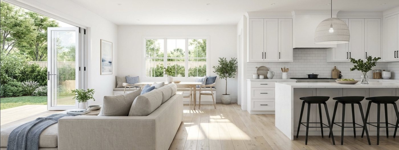 California Coastal Contemporary interior